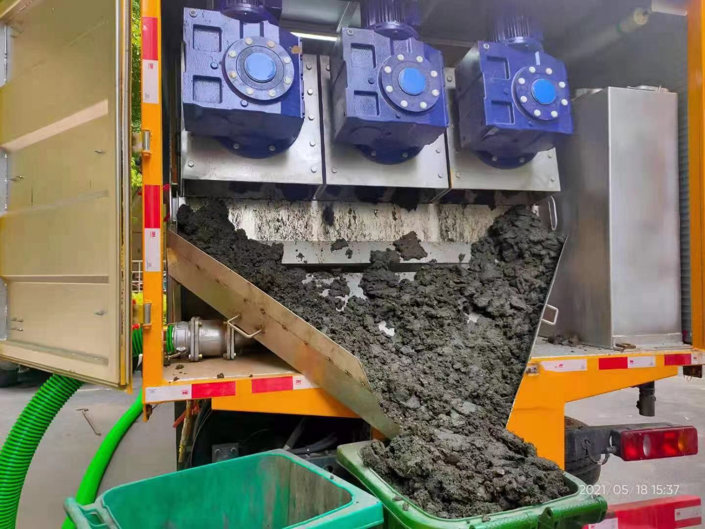 江津化粪池清掏城市维护站-泥浆净化干湿分离处理